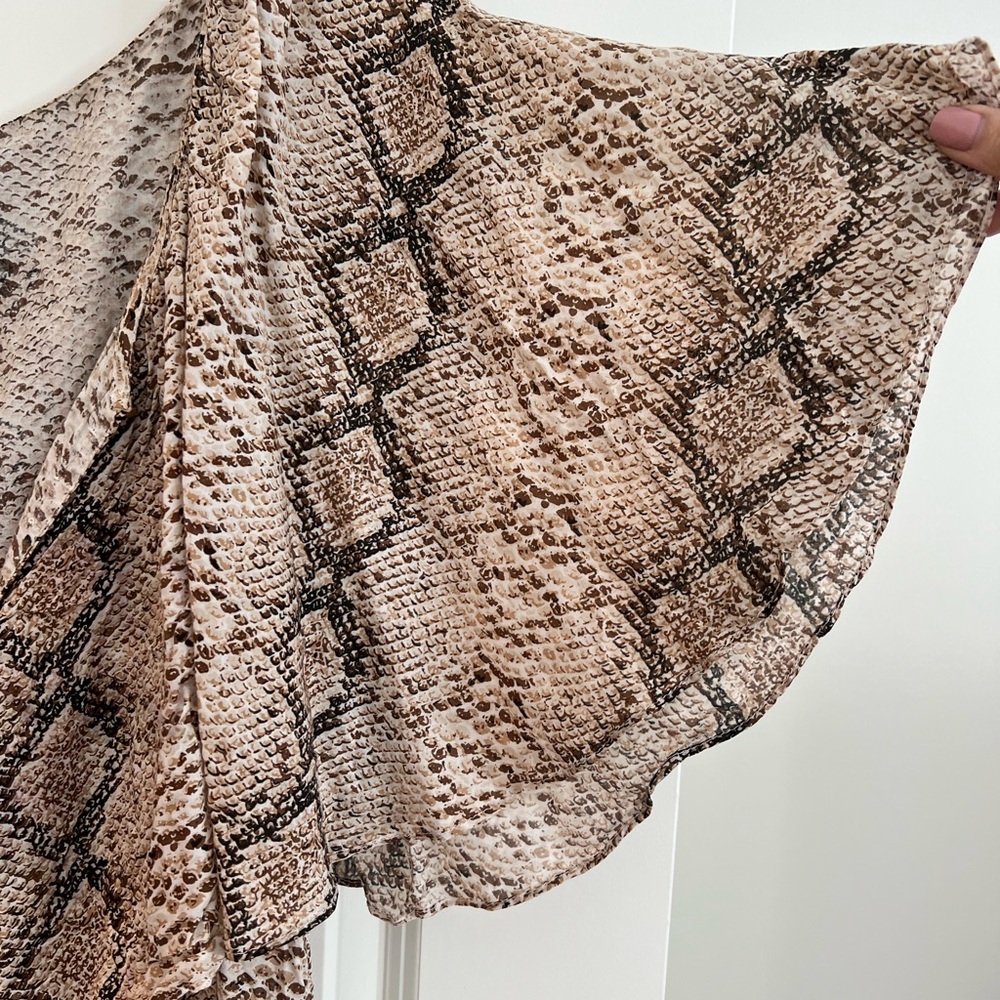 VIX Paula Hermanny Python Mini Dress - Picture 3 of 3